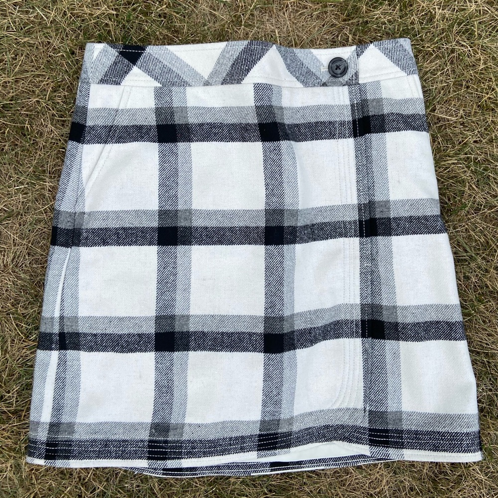 Loft Plaid Skirt
